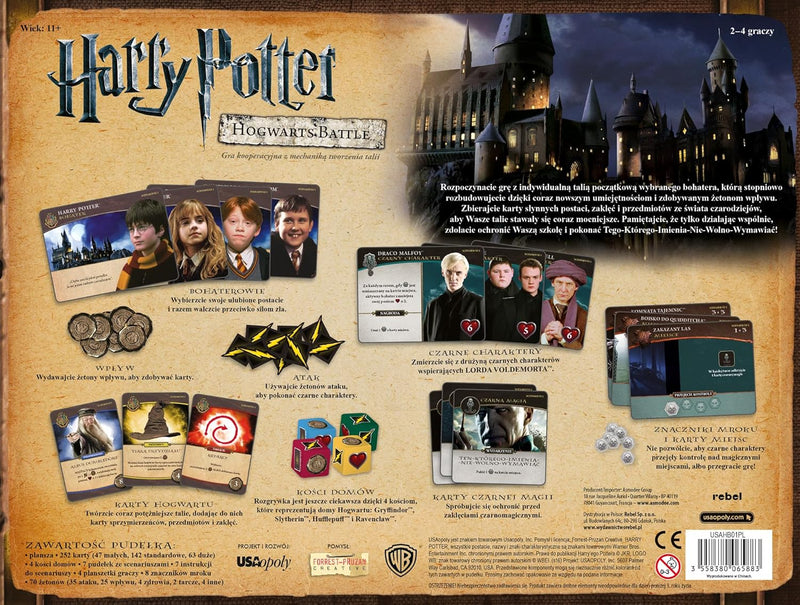 Rebel, Brettspiel Harry Potter: Hogwarts Battle