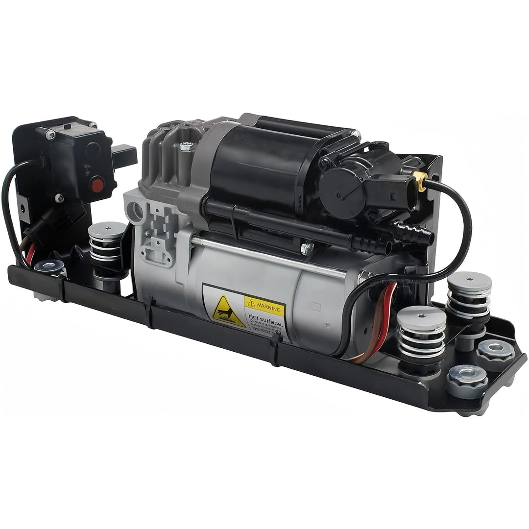 AIRSUSFAT 37206864215 Luftfederung Kompressor Pumpe mit Ventilblock und Halterung Montage Kompatibel