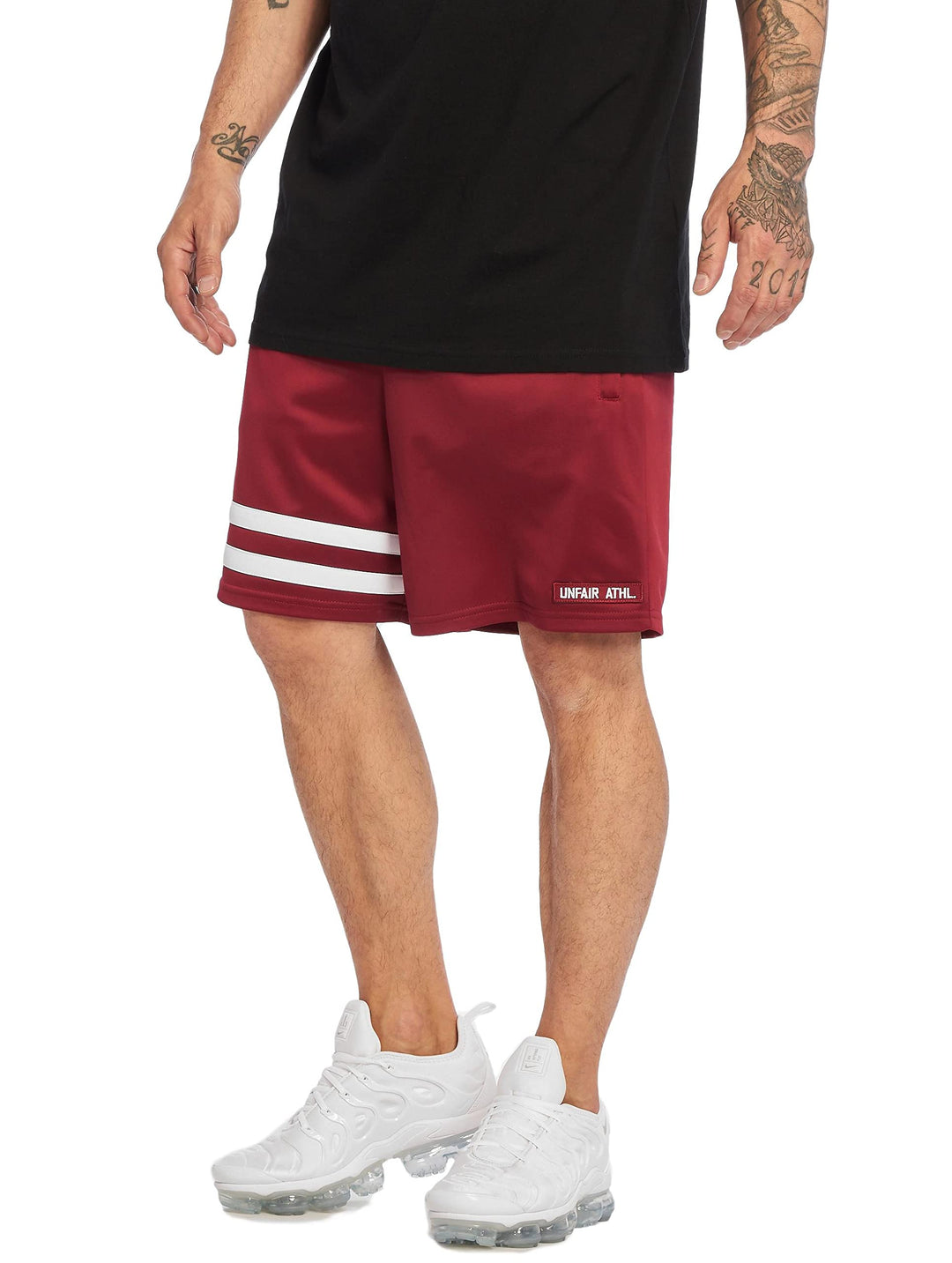 Unfair Athletics Herren Herren Shorts Dmwu Athletic Shorts S Weinrot, S Weinrot