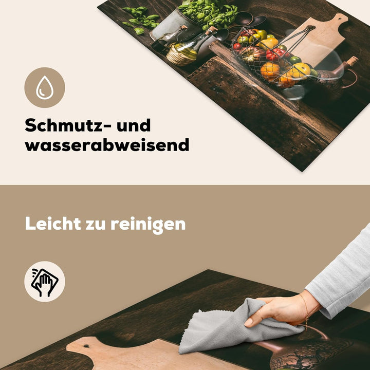 Herdabdeckplatte Einteilig Küche Ceranfeld Abdeckplatte Cerankochfeld Abdeckung Induktionskochfeld S
