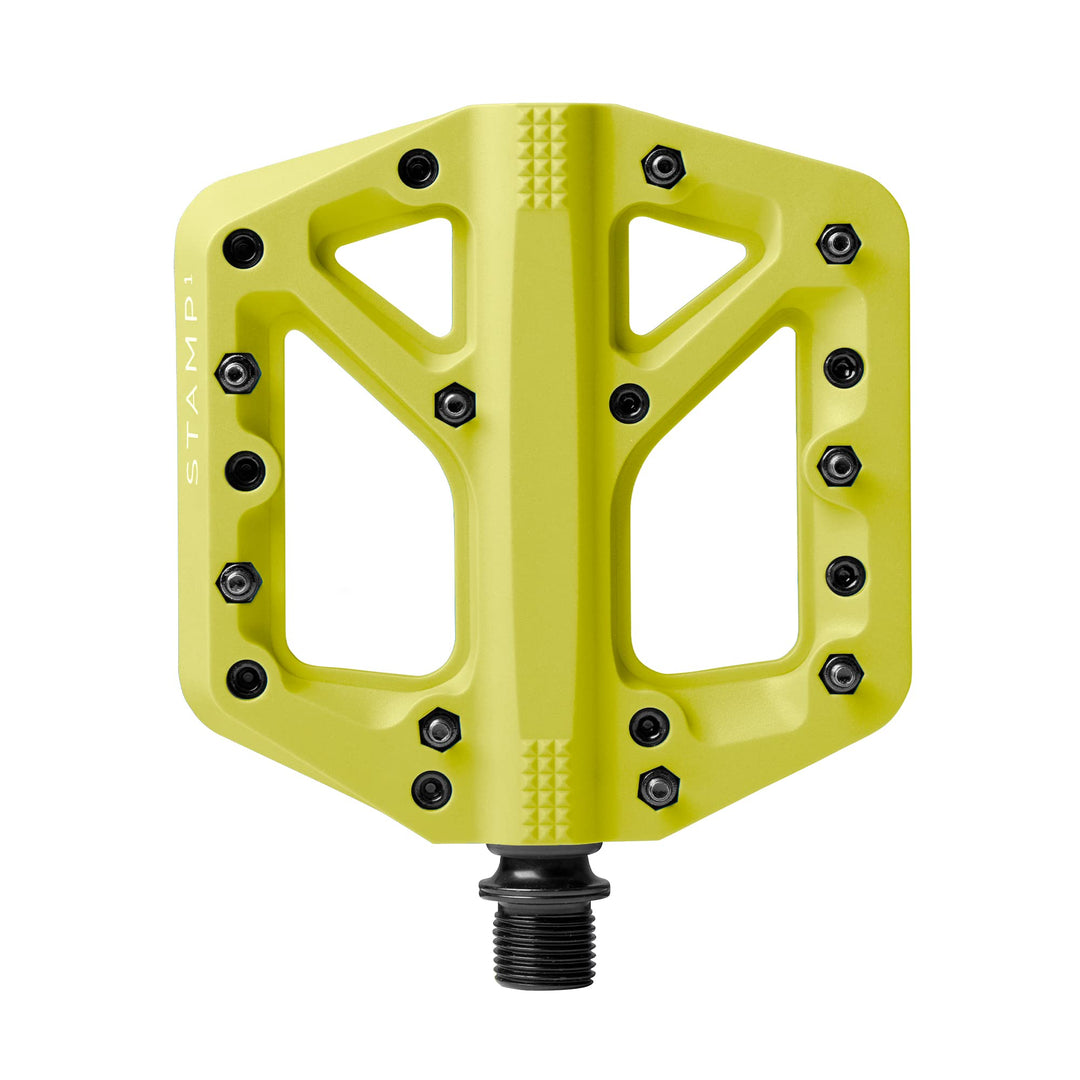 Crankbrothers Stamp Flat BMX/MTB Fahrradpedal – Plattform-Fahrradpedal, minimales Profil, Verstellba