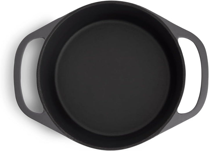 SPRINGLANE Cocotte mit Deckel – Gusseisen Topf Bräter Schmortopf Kochtopf Induktion – 24 cm rund, 4