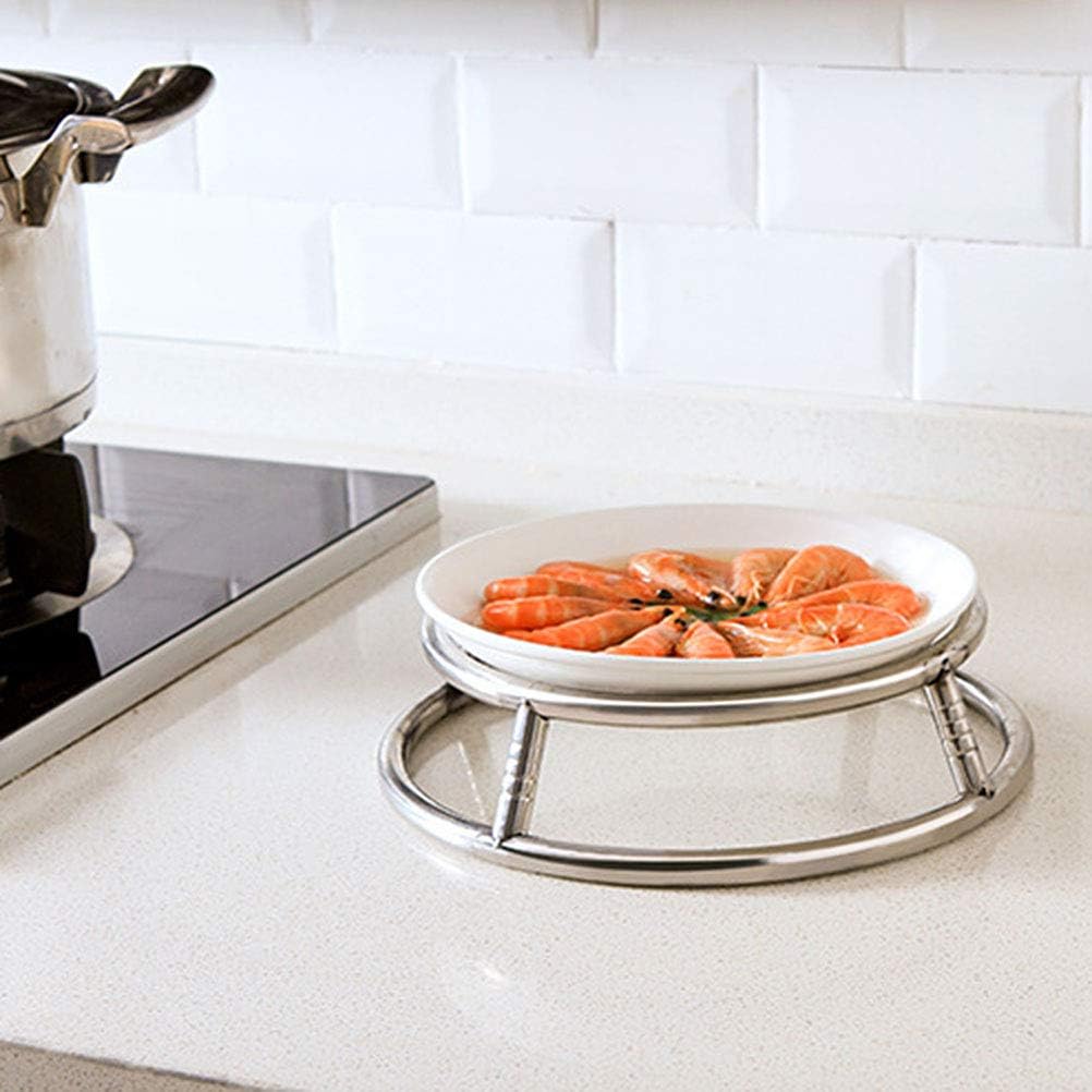 Gas-Wok-Ring, doppelseitige Kochtopfhalterung, stabilisiert Woks mit rundem Boden, langlebiger, verc