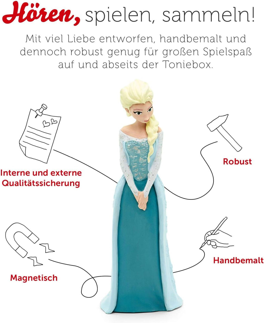 tonies Hörfiguren für Toniebox, Disney – Die Eiskönigin, Original-Hörspiel zum Film, für Kinder ab 4