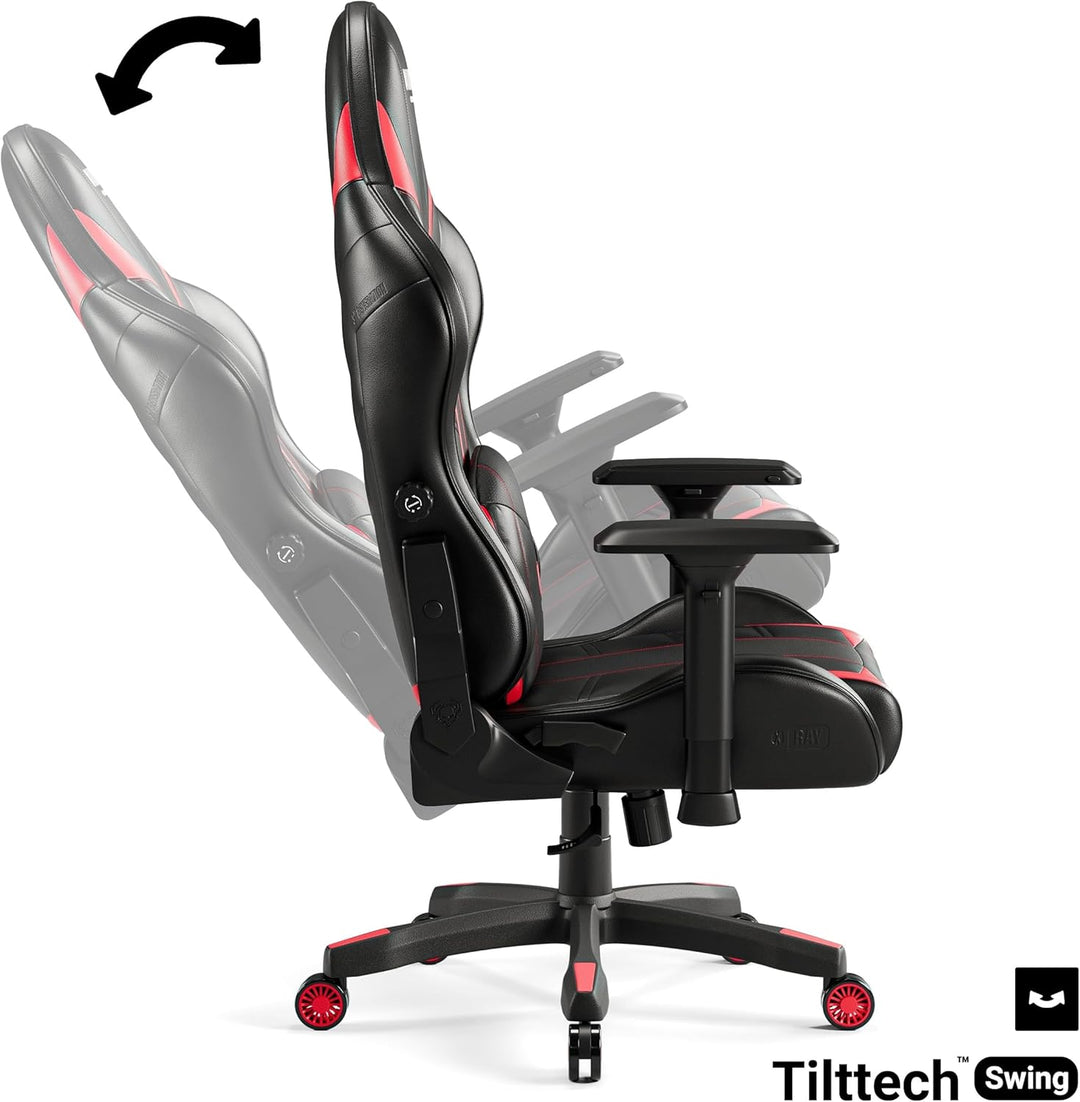 Diablo X-Ray Gaming Stuhl Bürostuhl Gamer Chair Schreibtischstuhl 4D Armlehnen Ergonomisches Design