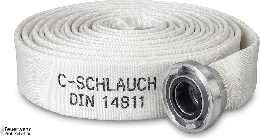 Miko® Bauschlauch C52 20m DIN 14811, Industrie Feuerwehrschlauch geprüft