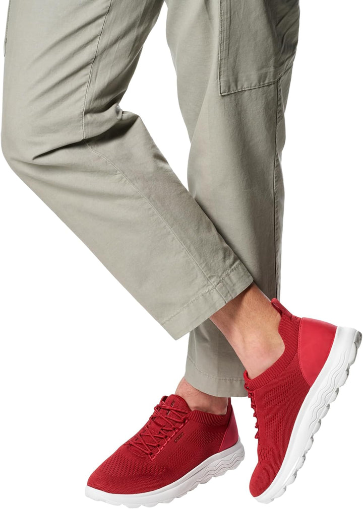 Geox Herren U Spherica A Sneaker 39 EU 0005z Red, 39 EU 0005z Red