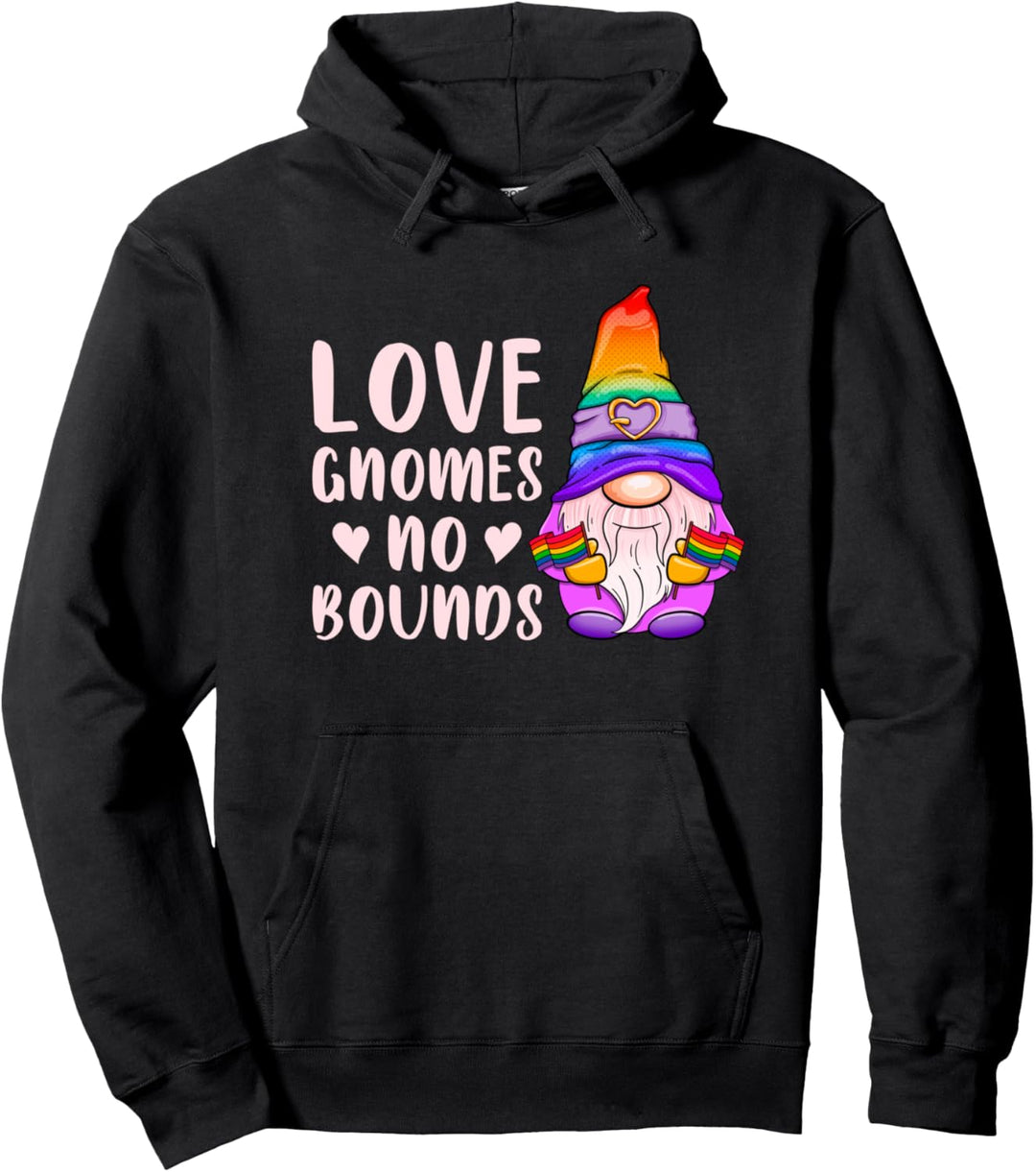 Zwerg, LGBT Gay Pride, Regenbogenfarben Pullover Hoodie