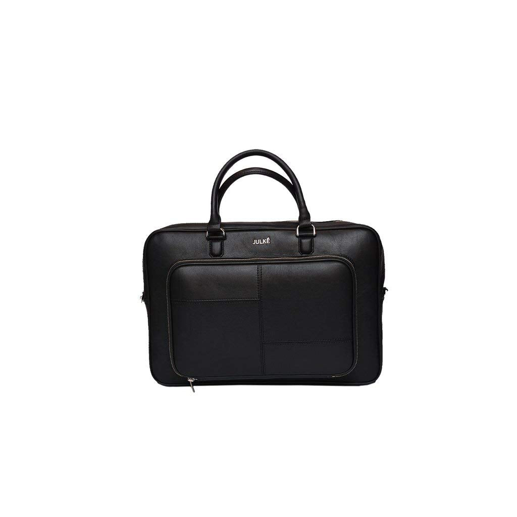 Julké Laptop-Tasche ´Grid´ aus Qualitäts-Leder