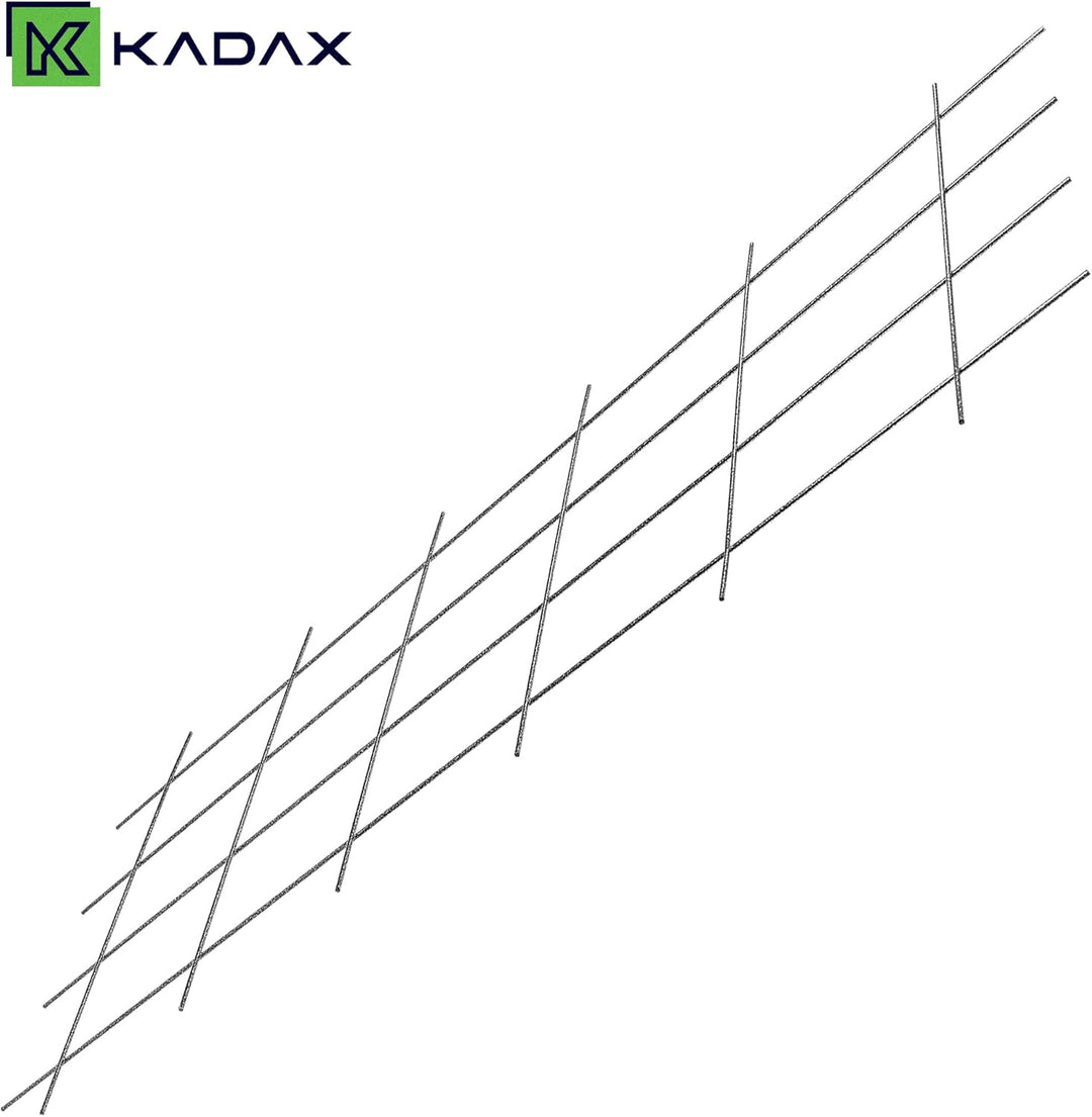 KADAX Rankgitter, Gitterspalier für Garten, Pflanzen, Balkon, Terrasse, Metall Spalier, Rankhilfe, K