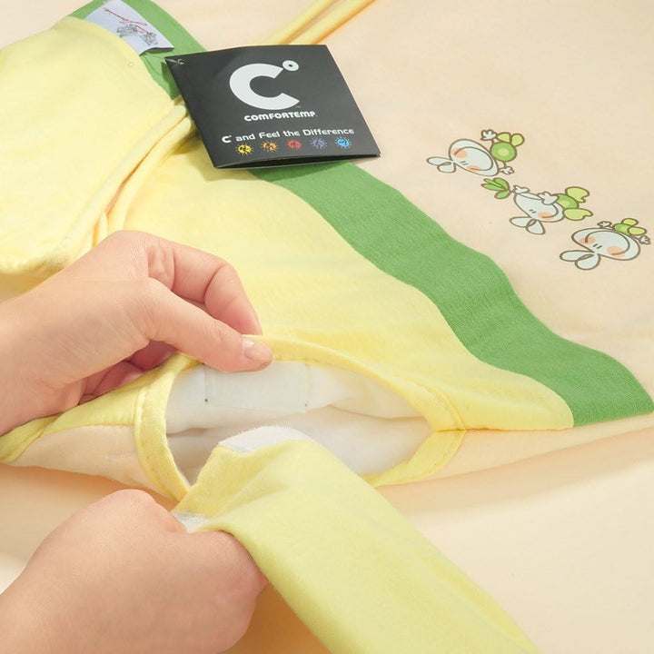 Gesslein 770178 Bubou Babyschlafsack mit abnehmbaren Ärmeln: Temperaturregulierender Ganzjahreschlaf