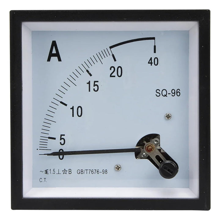 SQ-96 96 * 96mm Zeiger AC Amperemeter 10A 15A 20A 30A Analog AMP Meter 96x96 Grösse CZ-96 1Pcs(10A),