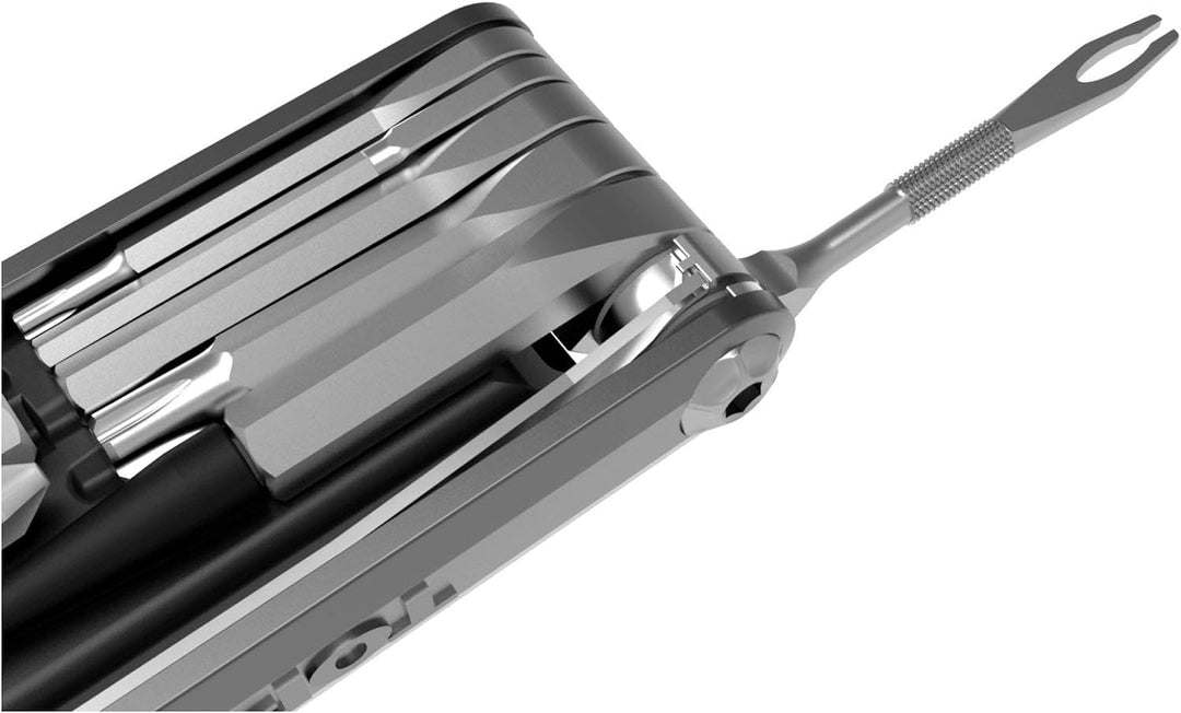 TOPEAK Tubi 18 Mehrzweckschlüssel 7,6cm Schwarz, 7,6cm Schwarz