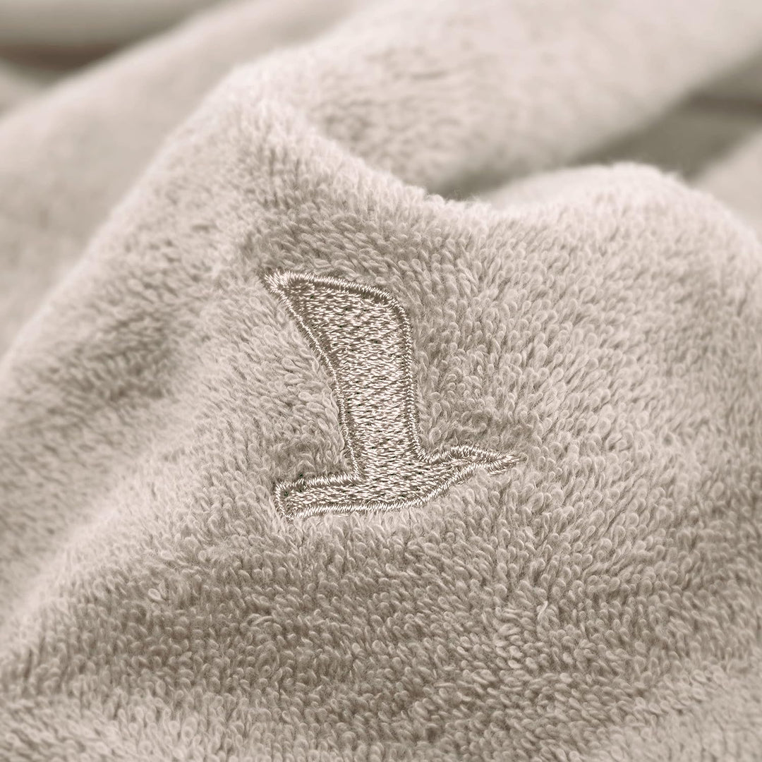 MÖVE Superwuschel Handtuch-Set, 3 Handtücher 50 x 100 cm, Made in Germany, 100% Baumwolle, cashmere