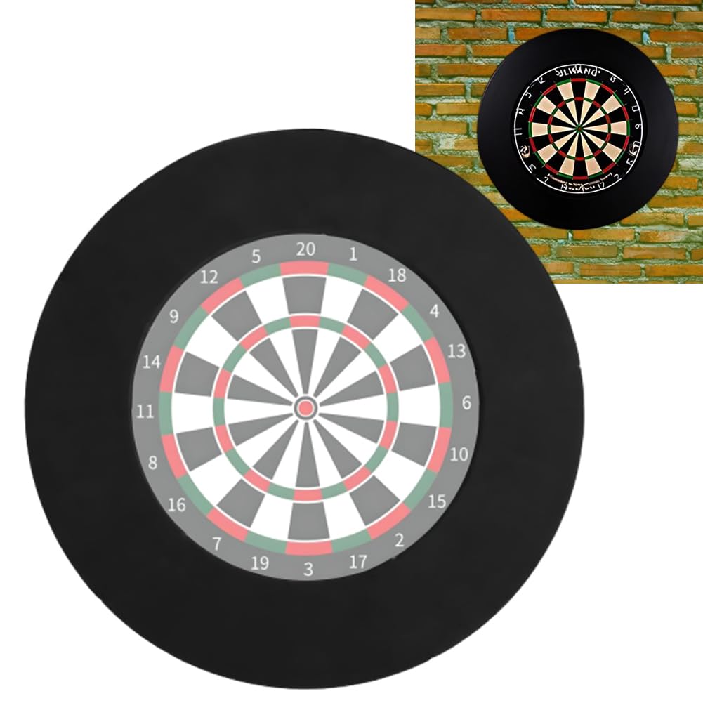 Dartscheibe Dart ZubehöR-Dart Surround Eva,Dartscheibe Schutzring FüR Verpasste WüRfe,Einfache Monta