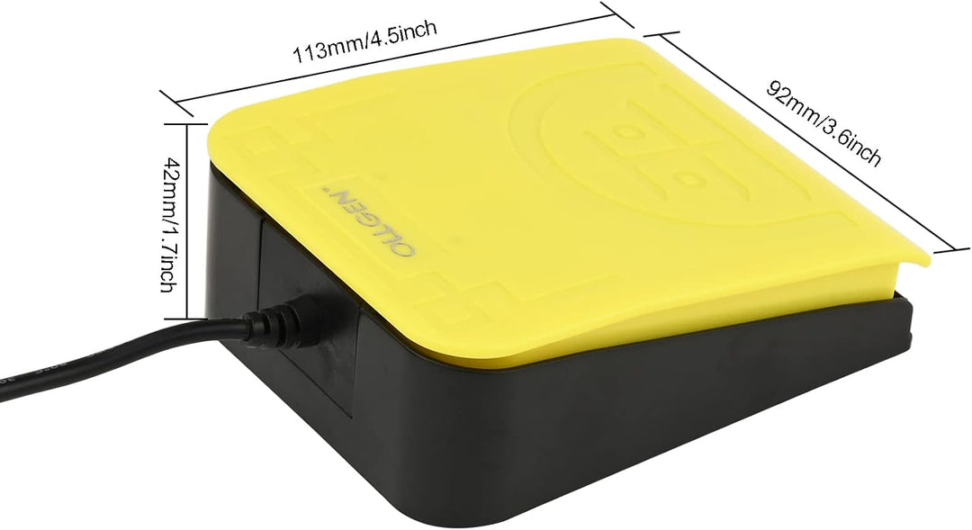 USB-Fusspedal für PC-Gaming, optische Steuerung, Fussschalter, Computerkarte, Maus, Tastatur, Hotkey