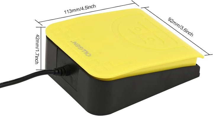 USB-Fusspedal für PC-Gaming, optische Steuerung, Fussschalter, Computerkarte, Maus, Tastatur, Hotkey