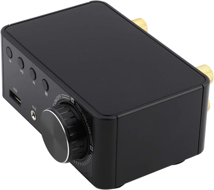 Fafeicy Bluetooth 5.0 Audio-Verstärker 50W x 2 Stereo Digital Verstärker Schwarz mit Speicherkarten-