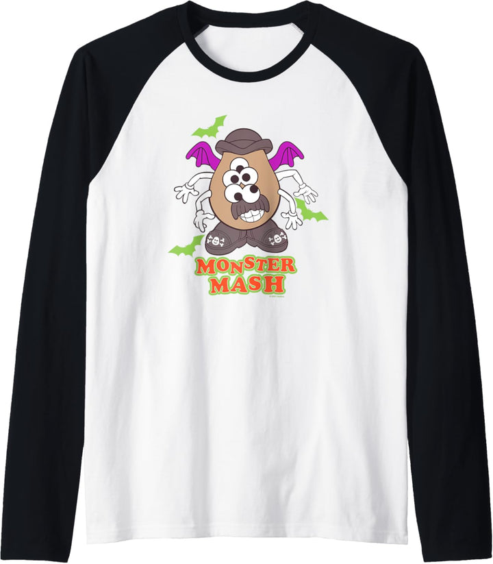Mr. Potato Head Halloween Monster Mash Raglan