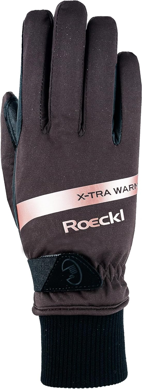 Roeckl Sports Reithandschuh Wynne, Turnier Winter Handschuh, 3 Farben, Grösse 6-11 8 Mokka, 8 Mokka