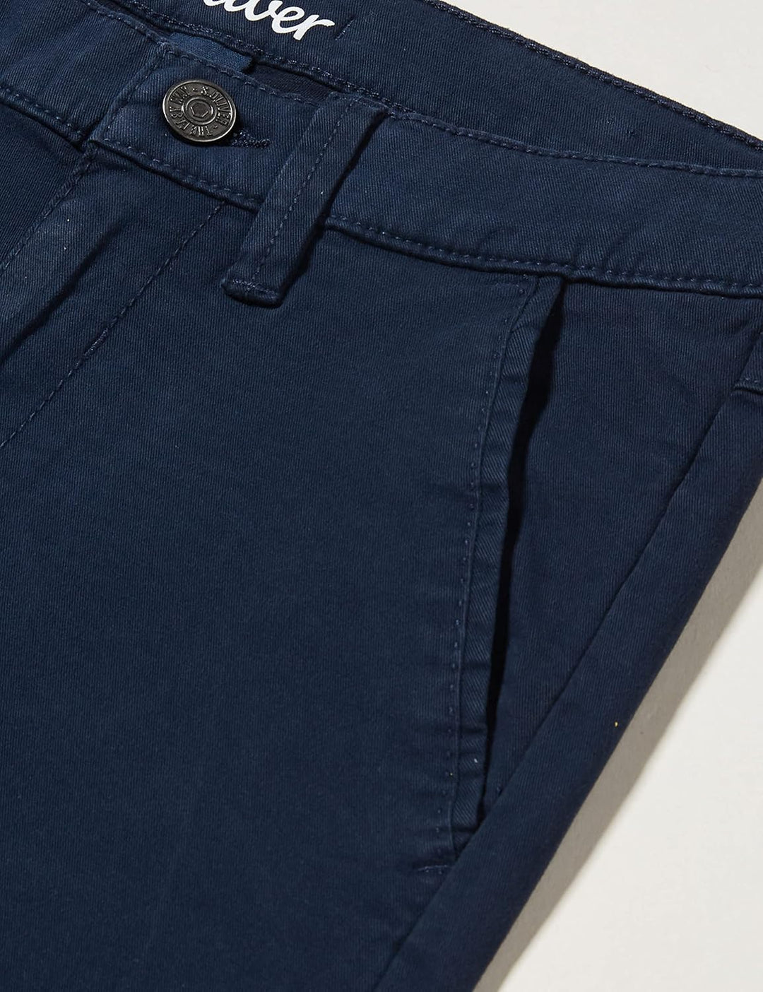 s.Oliver Jungen Hose lang, Slim Fit 158 Grosse Grössen Blau, 158 Große Größen Blau