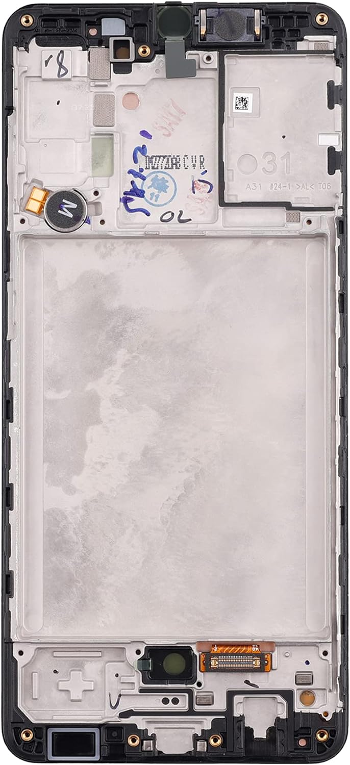 SwarKing AMOLED kompatibel mit Samsung Galaxy A31 LCD Display Touch Screen Digitizer (Schwarz mit Ra