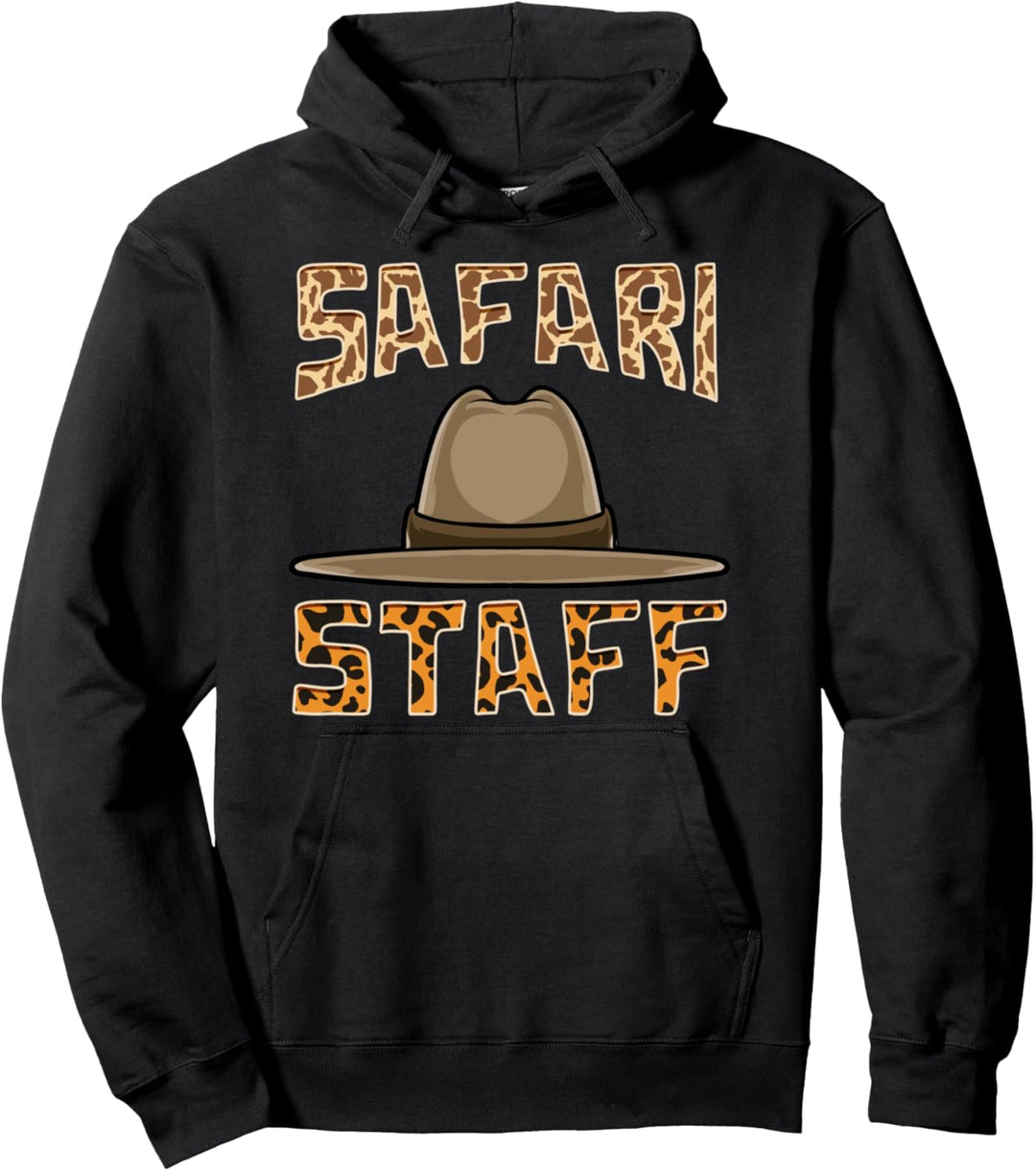 Safari Staff T-Shirt Safari Birthday Zoo Pullover Hoodie