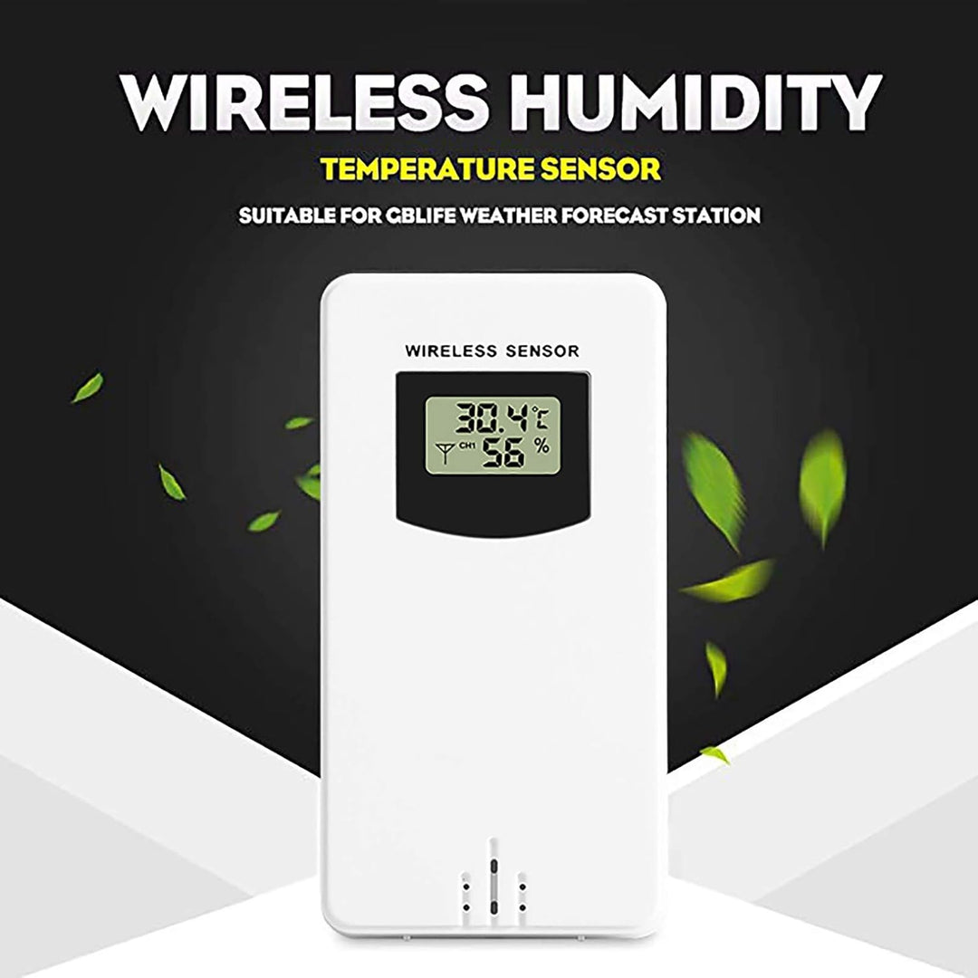 AOZBZ Funk-Aussensensor Wetterstation Funk-Aussensensor für kabellose Wetterstation