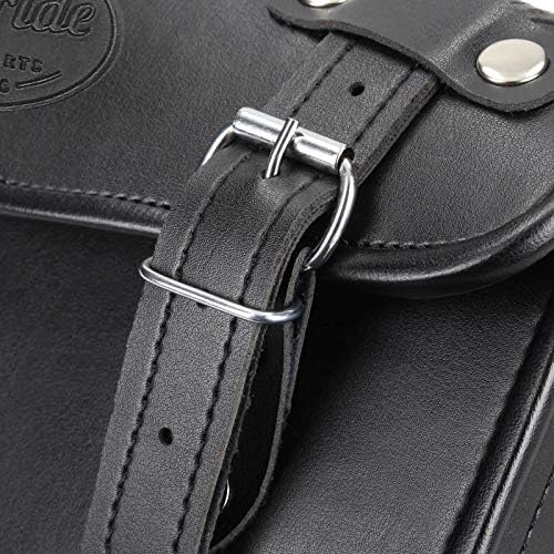 BS-Motoparts Satteltasche für Chopper/Custombike Iron Arizona Schwarz rechts CB40724