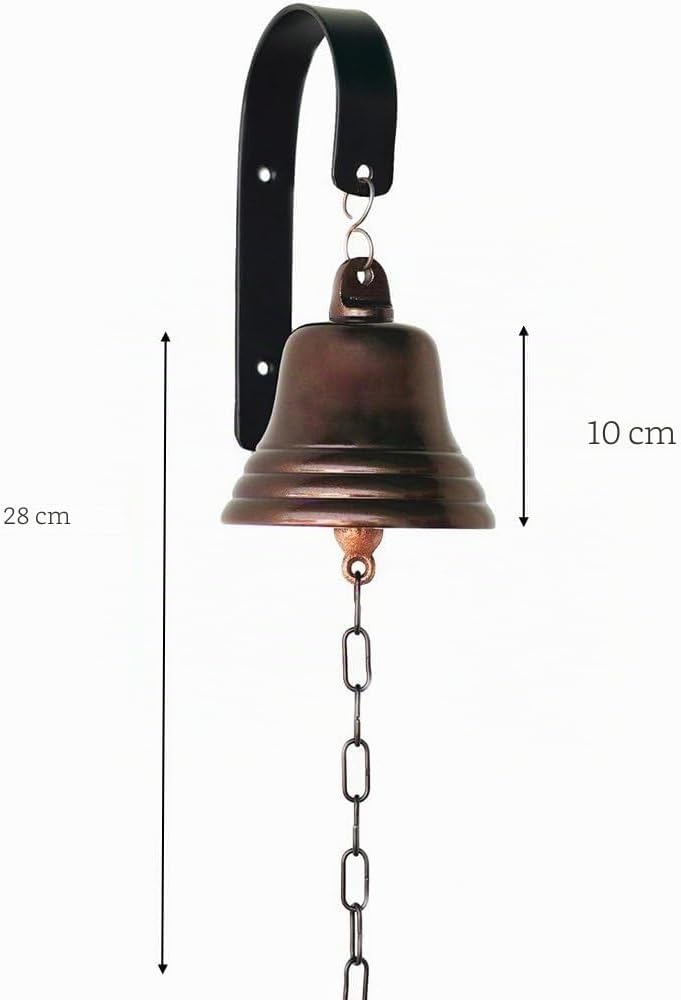 Assorted Collections Barzubehör für Zuhause, Kneipen-Handglocke – Wandmontierte Barglocke, nautische