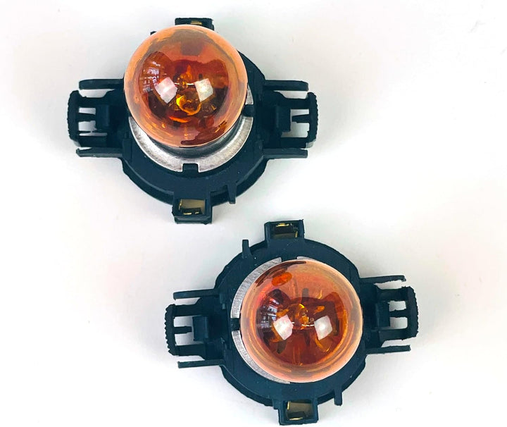 - 2x Stück PY24W Amber/Orang 12V 24W PGU20/4 Halogen Lampe Blinklich Signallampe
