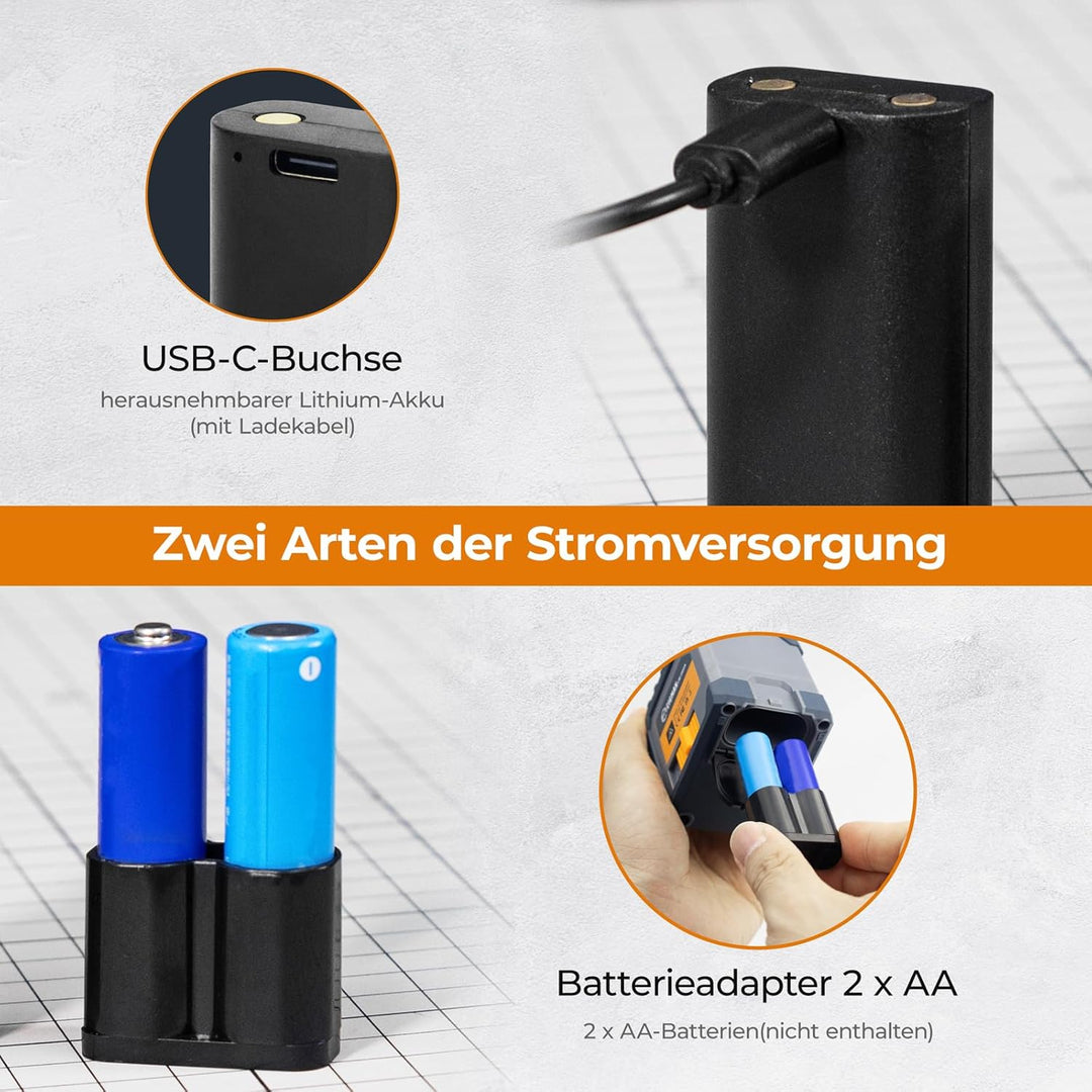 CIGMAN Kreuzlinienlaser Laser Wasserwaage,mit aufladbarem Akku,Linienlaser und grün selbstnivelliere