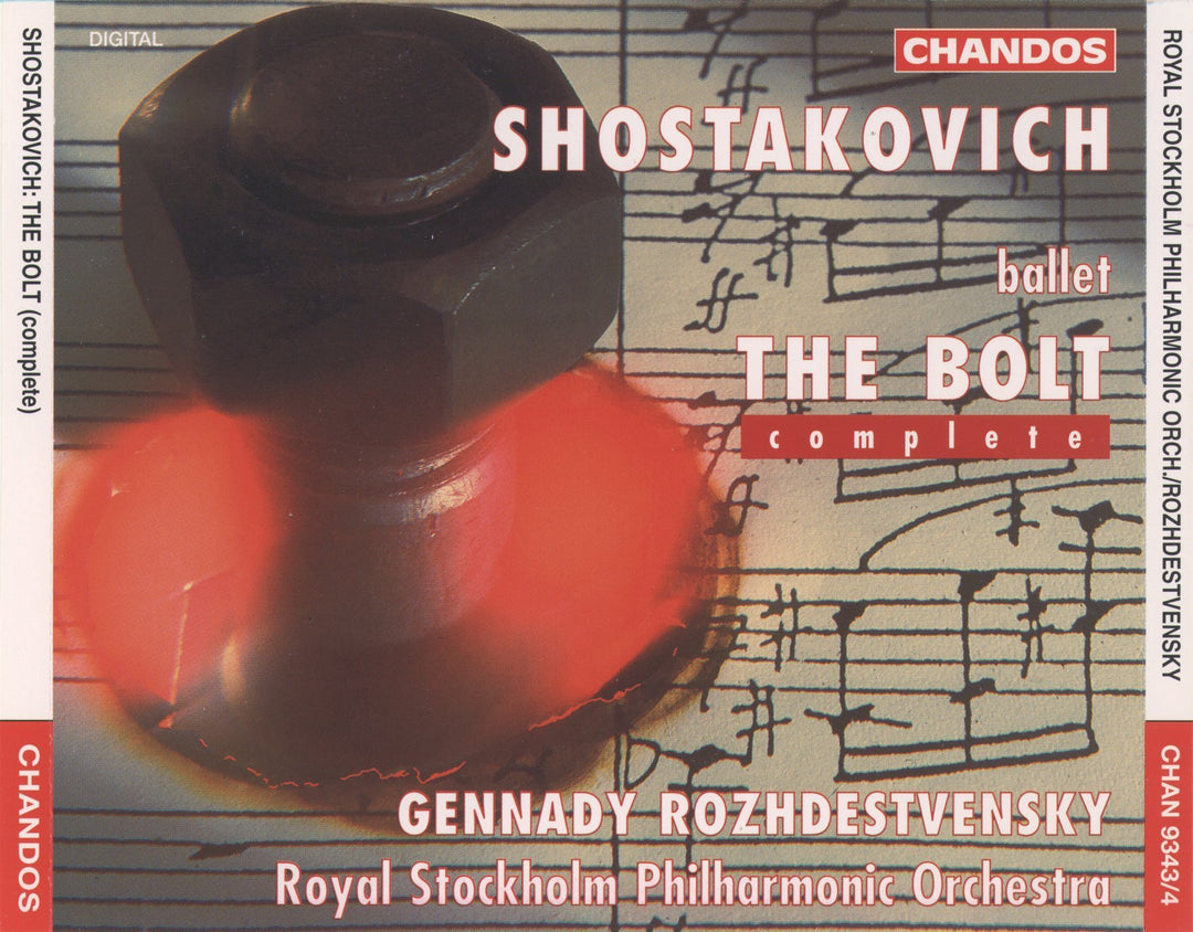 The Bolt, Audio-CD