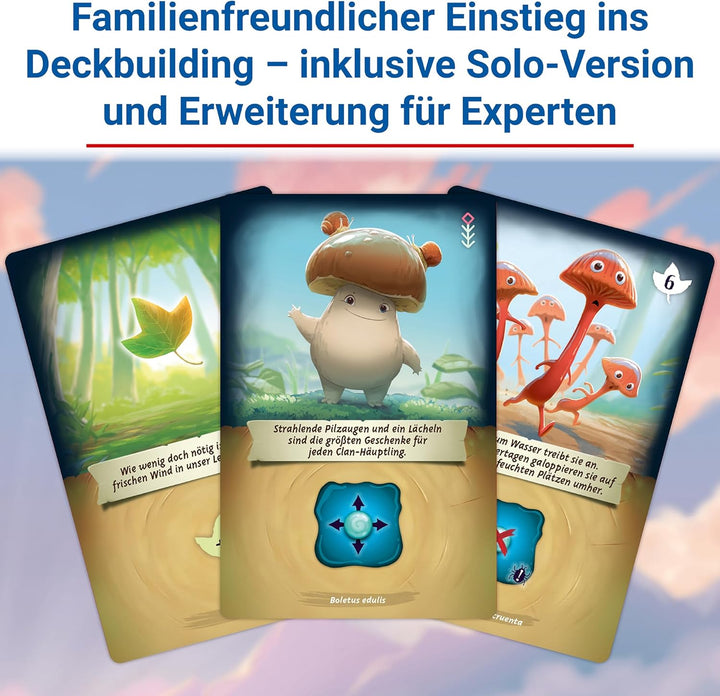 Ravensburger 27489 - Mycelia - Deckbuilding Spiel für Familien, Brettspiel für Erwachsene und Kinder