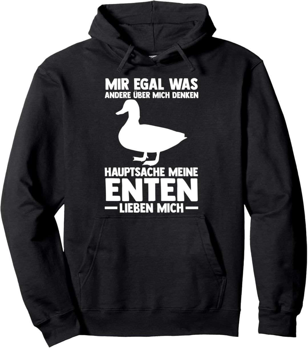 Entenbesitzer Ente Enten Pullover Hoodie