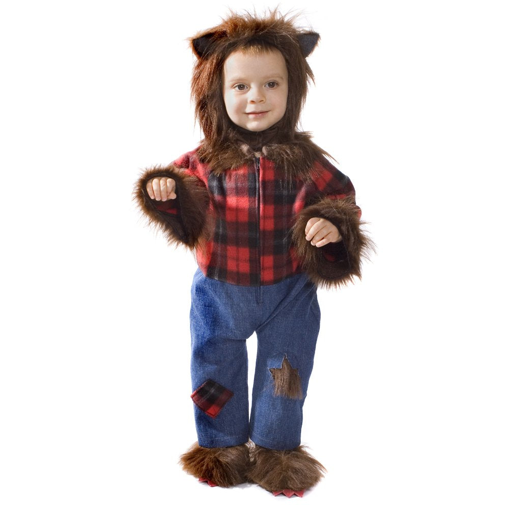 Dress Up America 489-6-12 Haarkostüm Süsses Baby-Wolfmen, Mehrfarbig, Grösse 6-12 Monate (Gewicht: 7