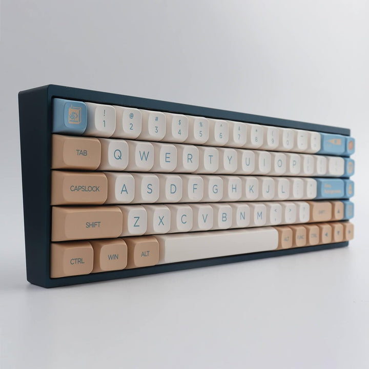 Keycaps PBT XDA Profil Keycaps 138 Tasten ANSI(US) Layout Keycaps Dye-Sublimation für Gateron Kailh