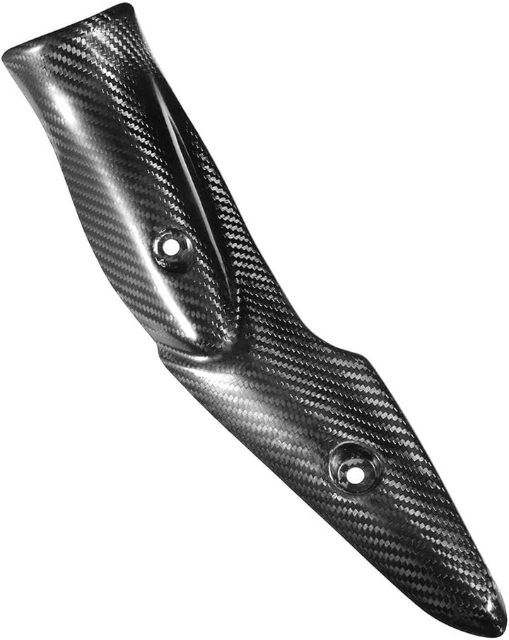 BOROCO Motorrad Auspuff Hitzeschild, Motorrad Auspuffanlage, Kohlefaserrohr Hitzeschild Schalldämpfe