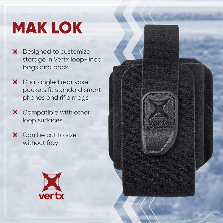 Vertx Tactigami Pack/Sling Zubehör MAK LOK - schwarz, MAK LOK - schwarz