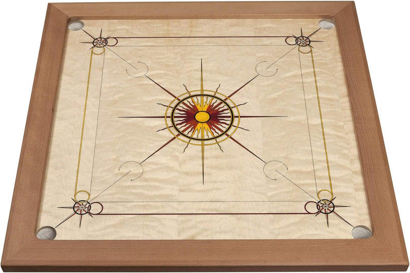 Philos 8230 - Carrom Superior, rot-orange-gelb, Geschicklichkeitsspiel