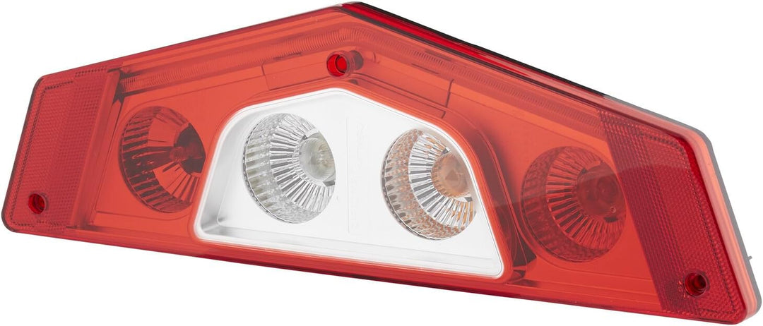 HELLA - Heckleuchte - Caraluna X - Hybrid - 12V - Einbau/geschraubt - Lichtscheibenfarbe: rot/glaskl