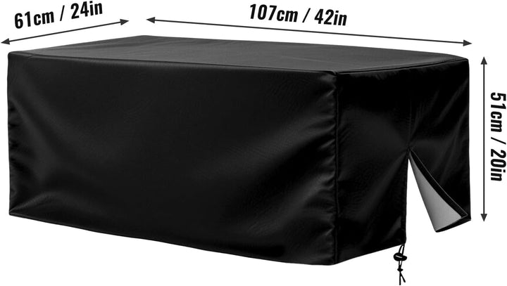 SANYCASA 600D Bollerwagen Regenschutz Abdeckung für Bollerwagen, Gartenwagen Wasserdicht, Outdoor Fa