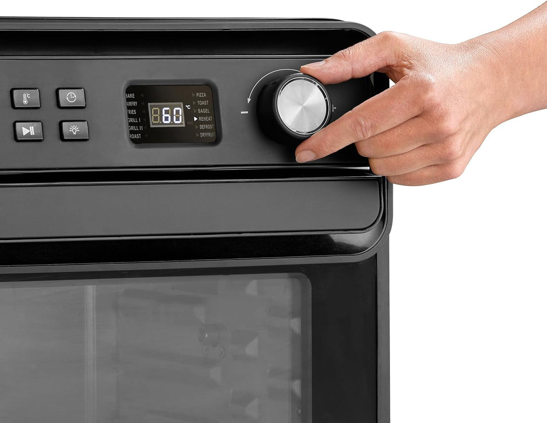 CASO AirFry Chef 1700 - Design Heissluftfritteuse, direkt startbereit ohne Aufheizen, 3 Einschubeben