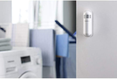 devolo Smart Home, Home Control Luftfeuchtemelder, Funk Hygrometer innen, Z-Wave Hausautomation, Tem
