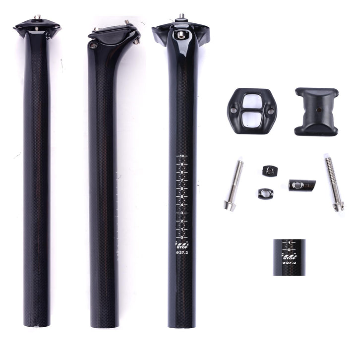 ESEN SP 3k Carbon 27,2/31,6mm * 350 / 400mm Radfahren Fahrrad Sattelstütze Mountainbike/Rennrad BMX
