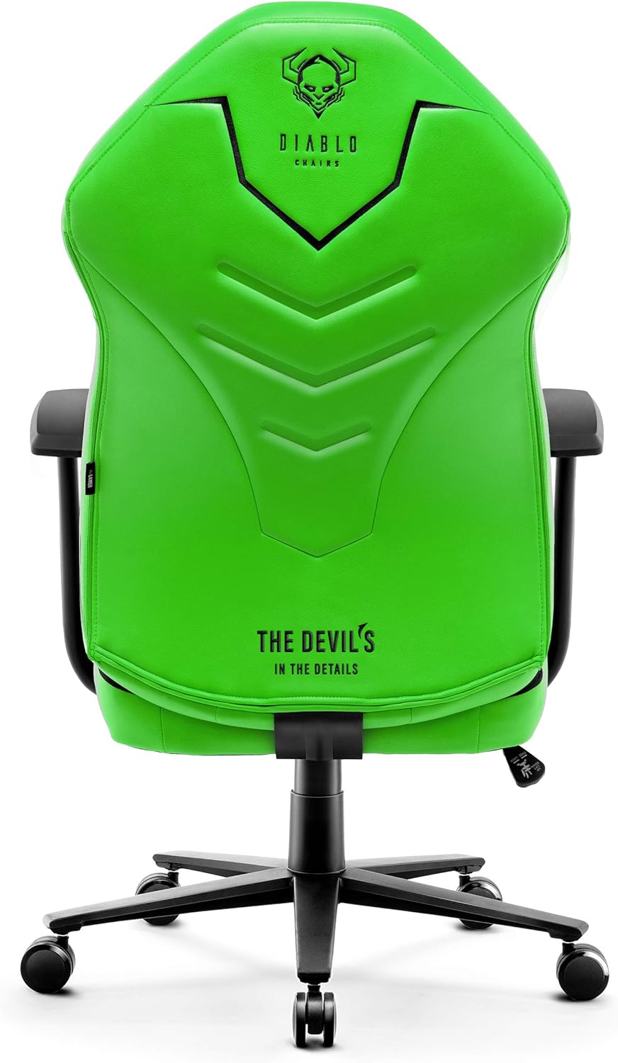 Diablo X-Gamer 2.0 Gaming Stuhl Bürostuhl Stoffbezug Ergonomisches Design Lendenwirbelkissen Softpad