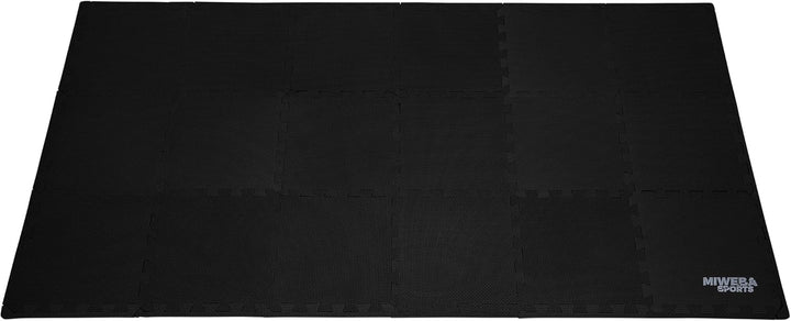 Miweba Sports Bodenschutzmatte BS50 | 8-teilig 1,7 m² - Yogamatte Gymnastikmatte Puzzlematte Fitness