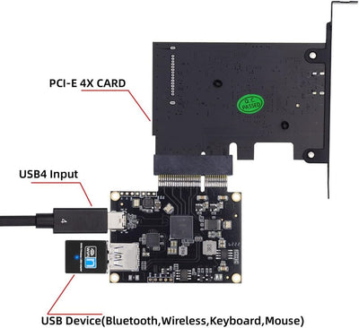 USB 3.0 auf NVME M-Key M.2 NGFF SSD Externer PCBA Conveter Adapter mit Flash Disk Case NVME 2280-BOX