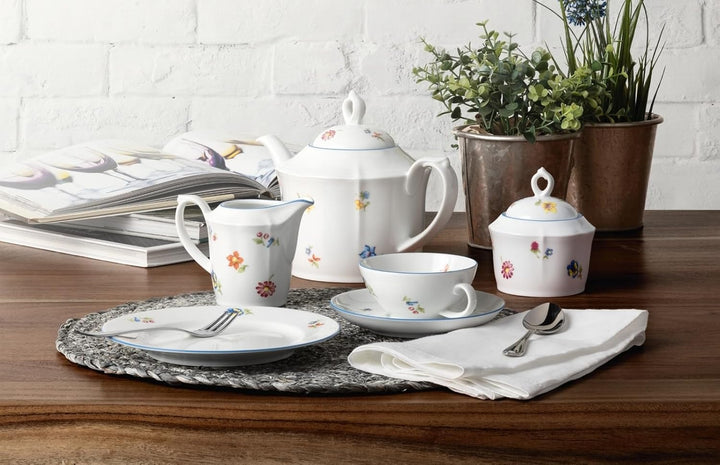 Seltmann Weiden 001.717234 Kaffeeservice 18-teilig Sonate Nostalgie, Weiss, 43.0 x 24.0 x 18.1 cm 18