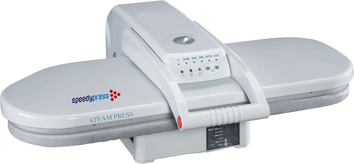 Speedypress Professionelle Dampfbügelpresse Normale Grösse (64cm y 27cm; 1,400w) für Superschnelles